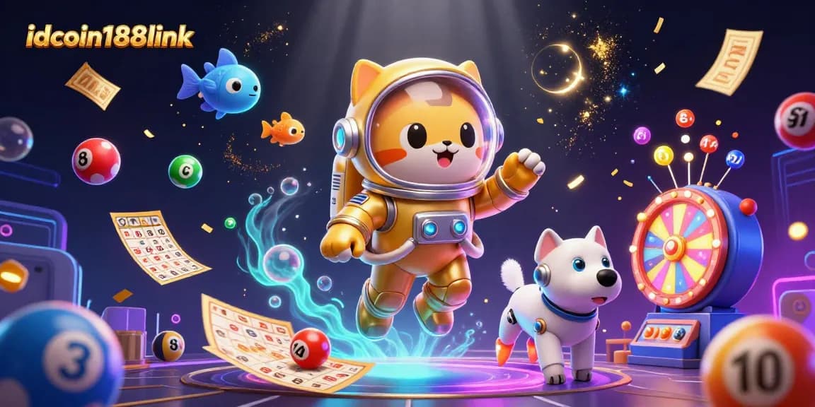 Engage in thrilling bingo adventures with idcoin188link's vibrant atmosphere and lottery excitement.