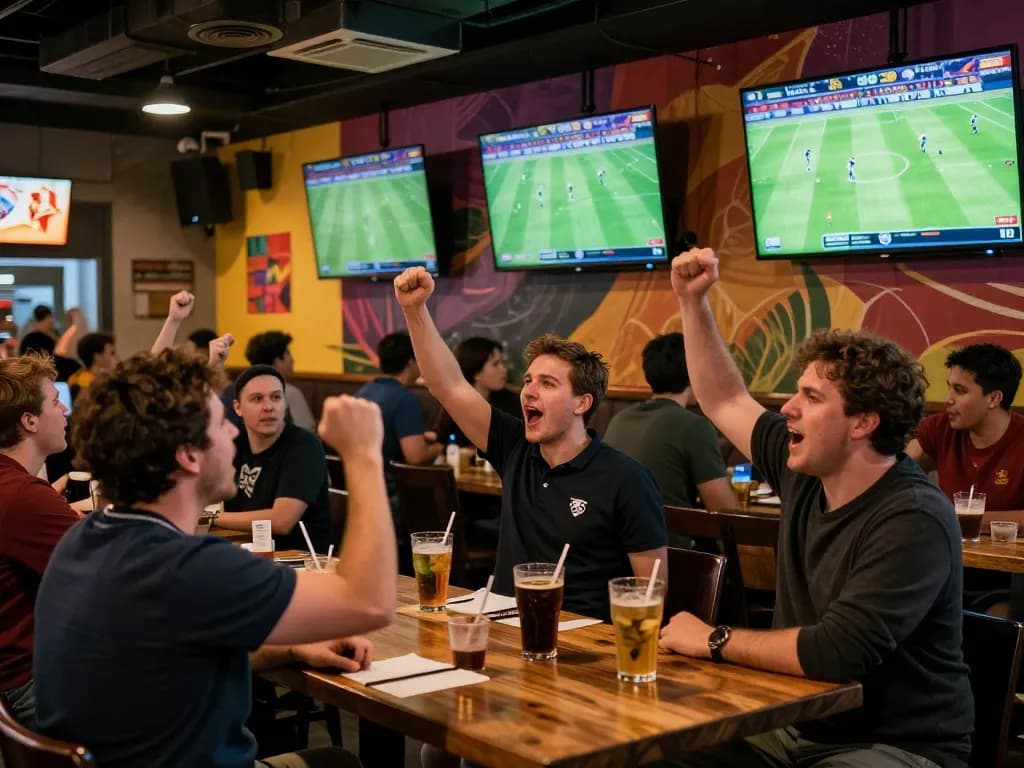 Socolive offers thrilling live football action in a lively sports bar atmosphere