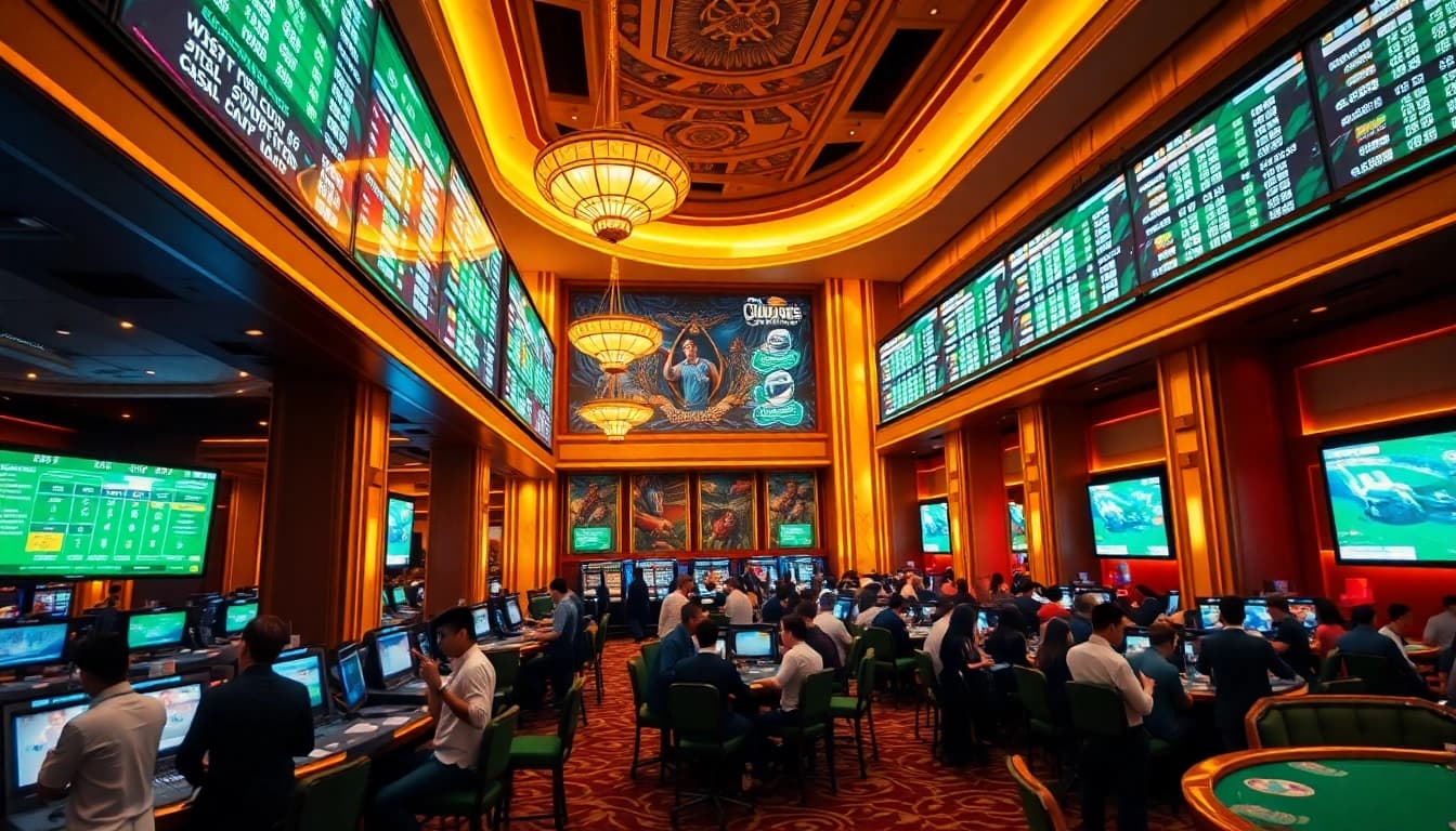 Place bets at https://cm88bet.us/the-thao-cm88/ with a lively sports betting atmosphere.