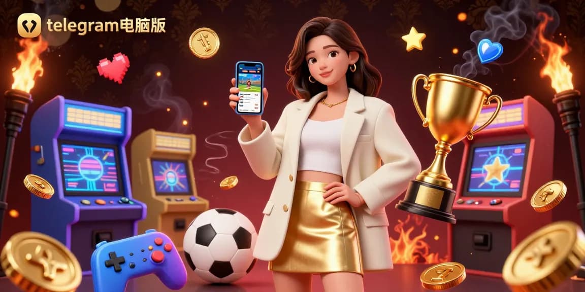 作为一种新时代的体育博彩应用程序，与telegram电脑版互动，展示生动的3D游戏元素。