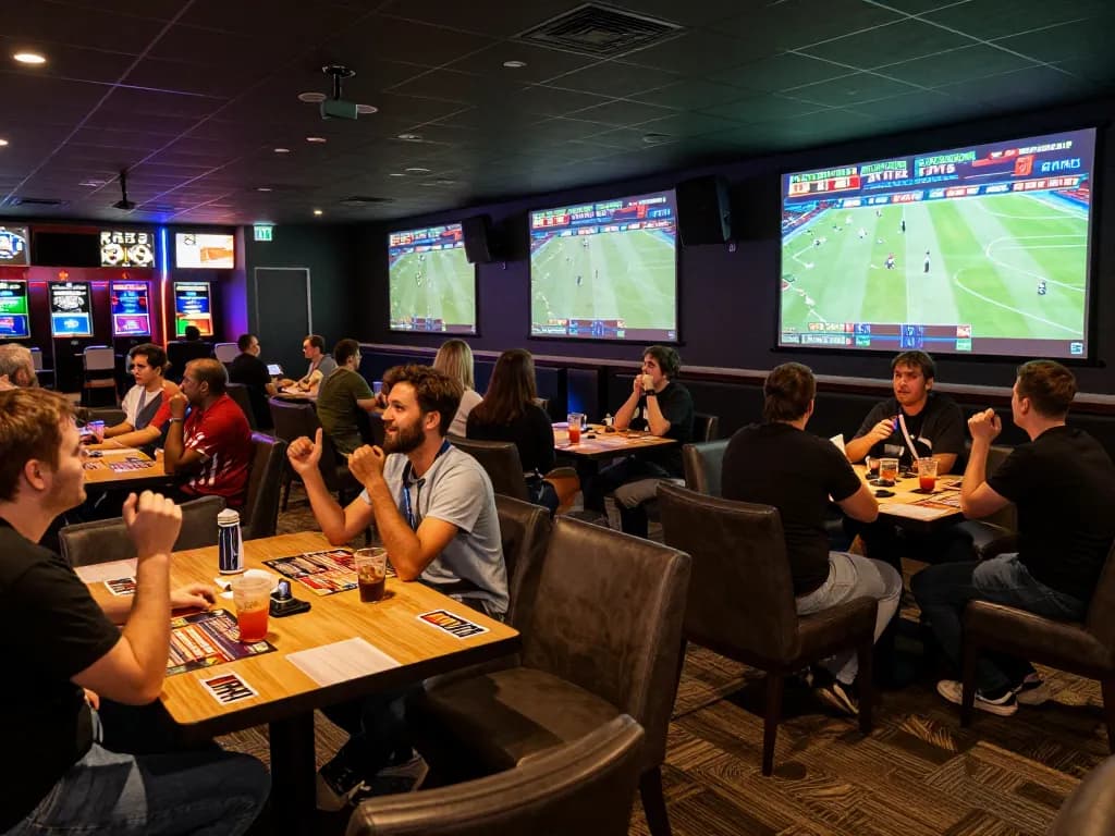 BONGDALU sports fans engaging in exciting betting strategies during a live match.