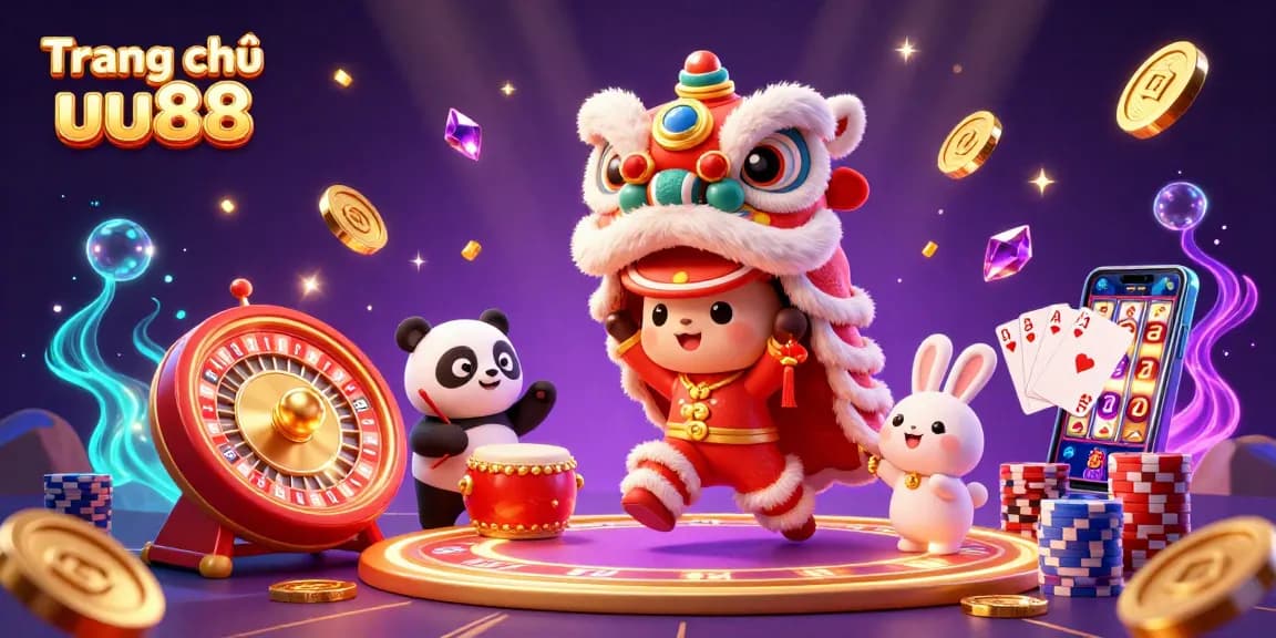 Engage in vibrant gambling excitement at Trang chủ uu88 with dynamic characters and rich casino elements.