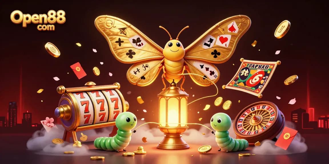 Experience thrilling wins at Open88 com with dynamic slot reels and a vibrant casino atmosphere.