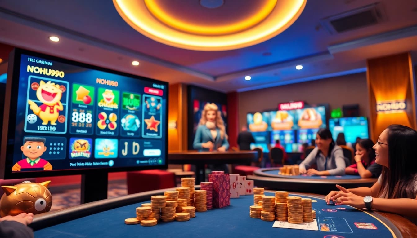 Experience thrilling gaming with NOHU90's diverse online casino options for players.
