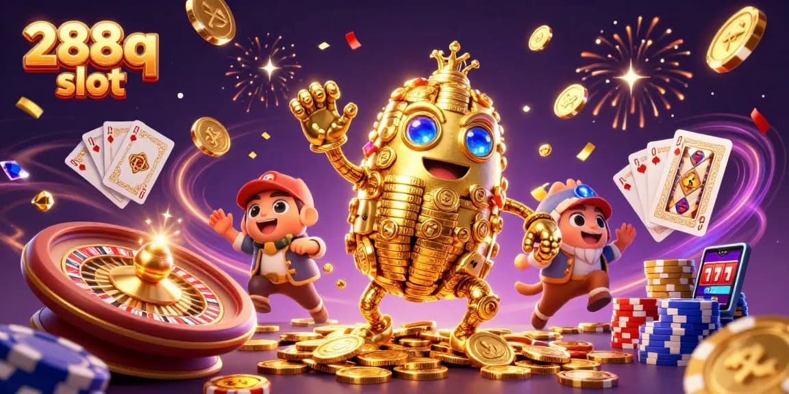 Jogue no 288q slot com personagens únicos e elementos de cassino em ação inesperada.