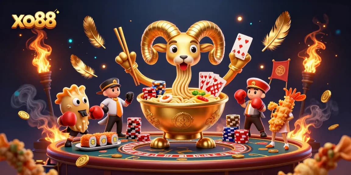 Engage with exciting xo88 gaming action featuring dynamic characters in a vibrant casino scene.