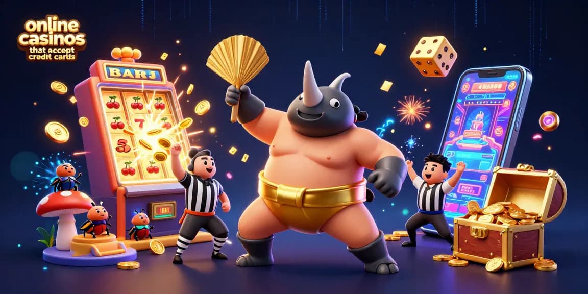 Experience the energy of online casinos that accept credit cards with unique characters and thrilling game elements.