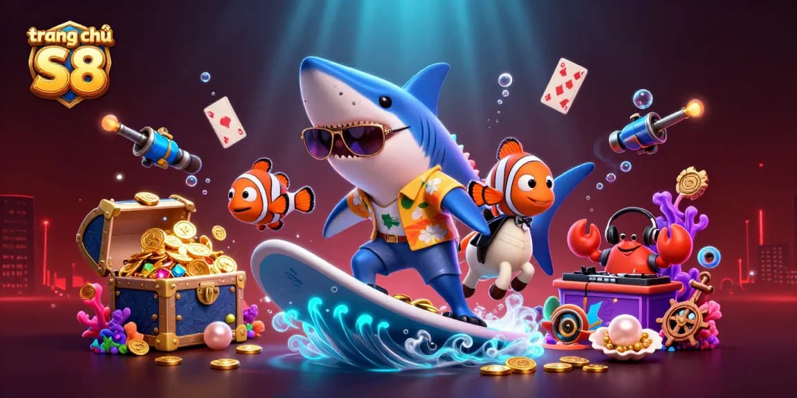Engage with dynamic gameplay at trang chủ S8, featuring vibrant casino characters and thrilling gaming elements.