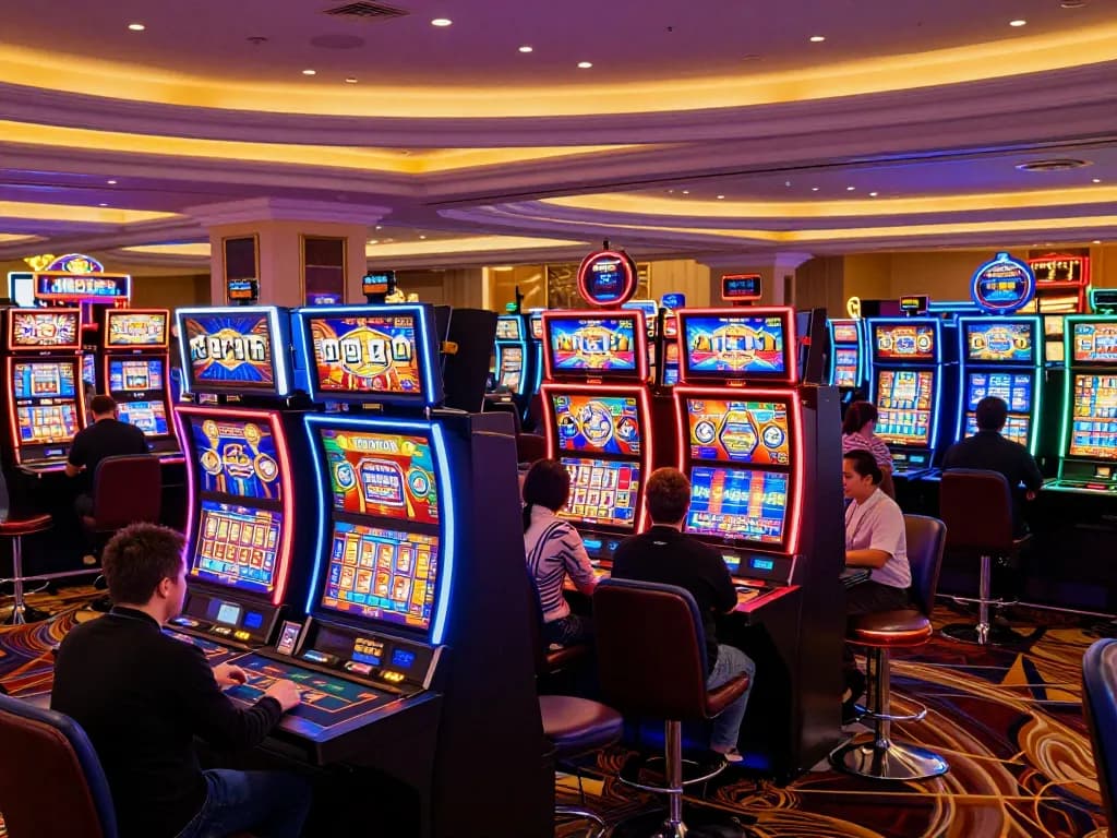Experience thrilling gameplay at 789pp casino with vibrant slots and engaged players.
