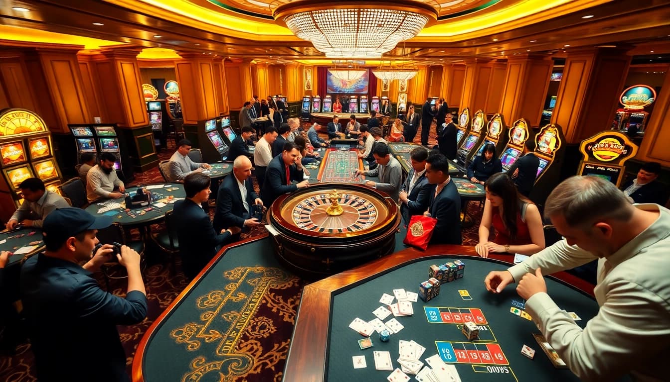 Experience the excitement of gambling at https://cm88seo.com/ with vibrant casino scenes and thrilling gameplay.