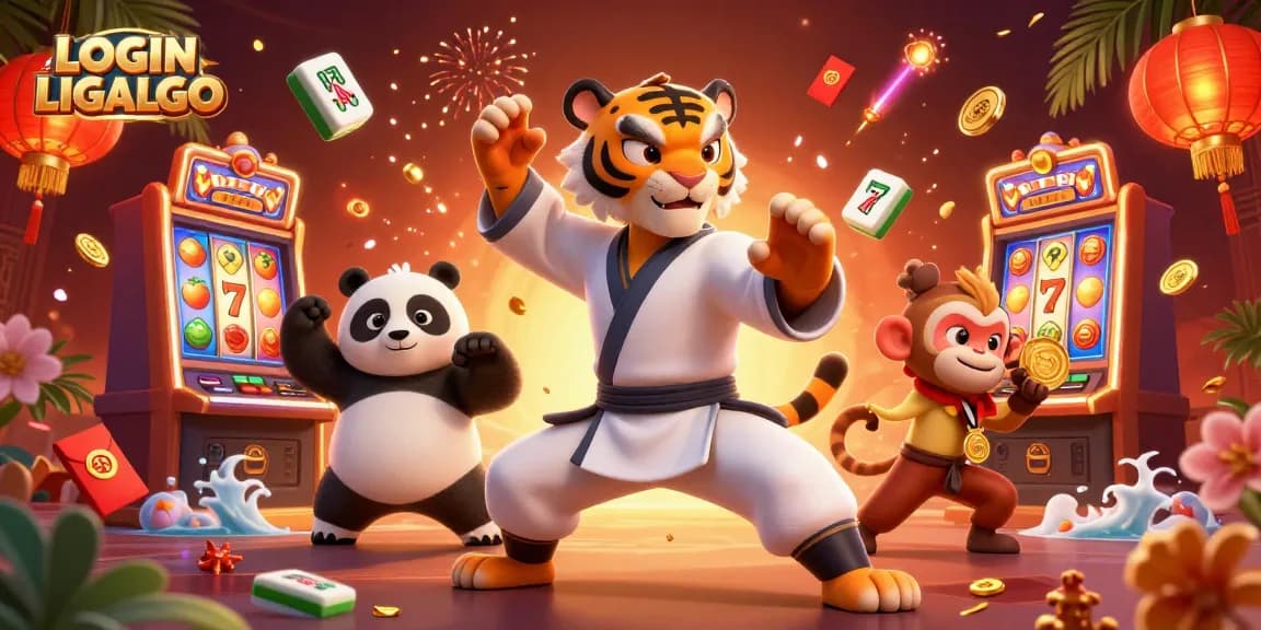 Engage with LOGIN LIGALGO's exciting slot games featuring vibrant characters and dynamic elements.