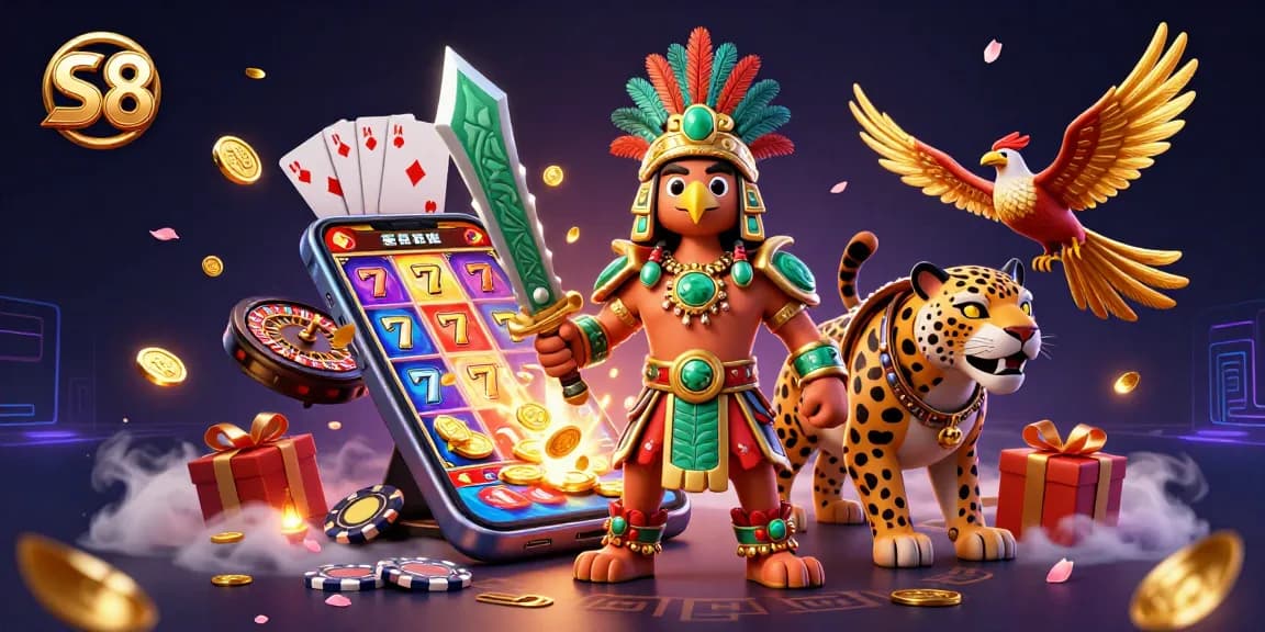 S8 brings thrilling slot gaming to life with vibrant visuals, featuring immersive gaming elements.