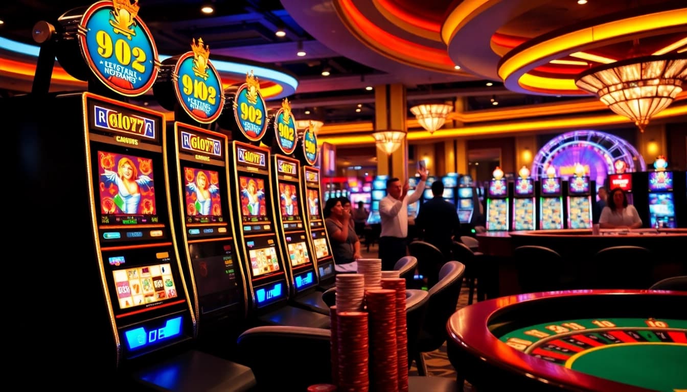 Experience the excitement of winning with slot777 at animated casino machines and engaged players.