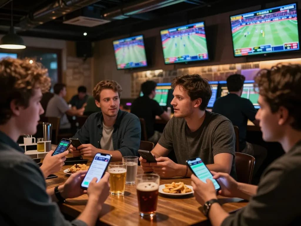 Placing bets with confidence on cầu iwin during live sports events at a vibrant sports bar
