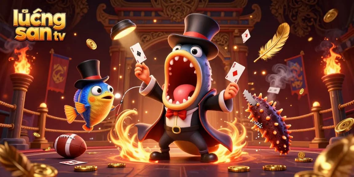Lương Sơn TV captivates bettors with a magical undersea scene filled with gambling excitement.