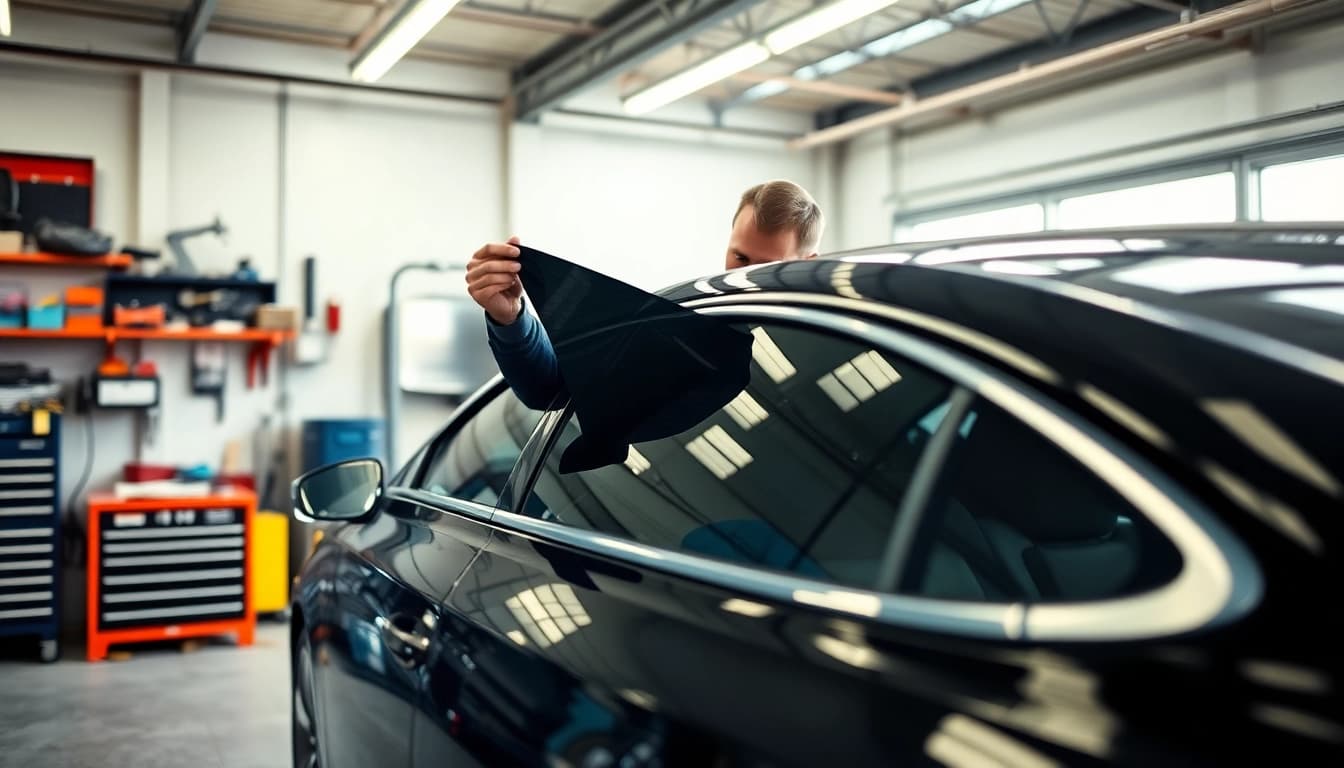 Enhance your vehicle with professional window tinting Cleveland TN services for improved privacy.