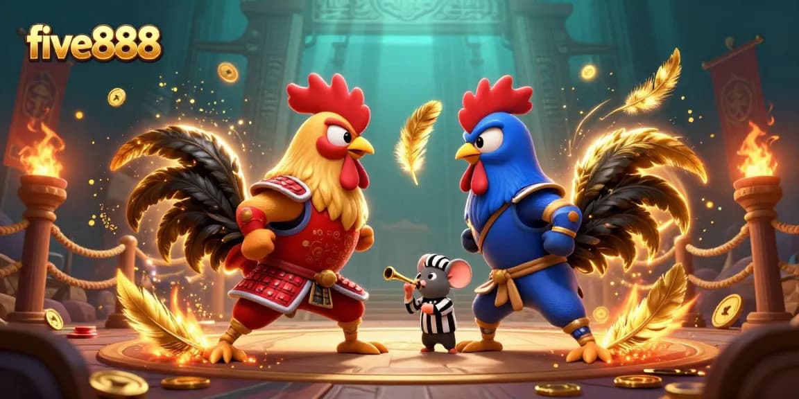 Engage with thrilling five888 casino battles featuring epic rooster showdown and vibrant dynamics.