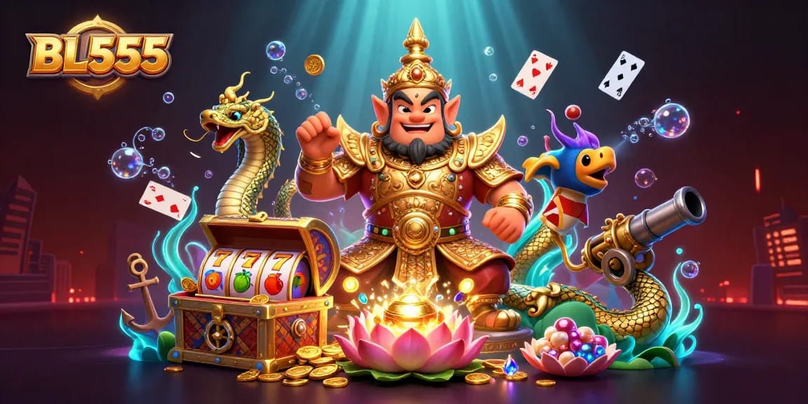 Experience thrilling gaming at BL555 with exciting slots and captivating visuals.