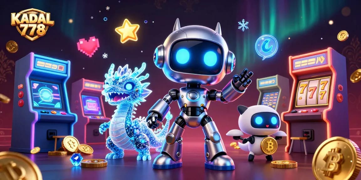 KADAL 778 showcases an exciting scene with gaming elements, illustrating the world of online casino entertainment.