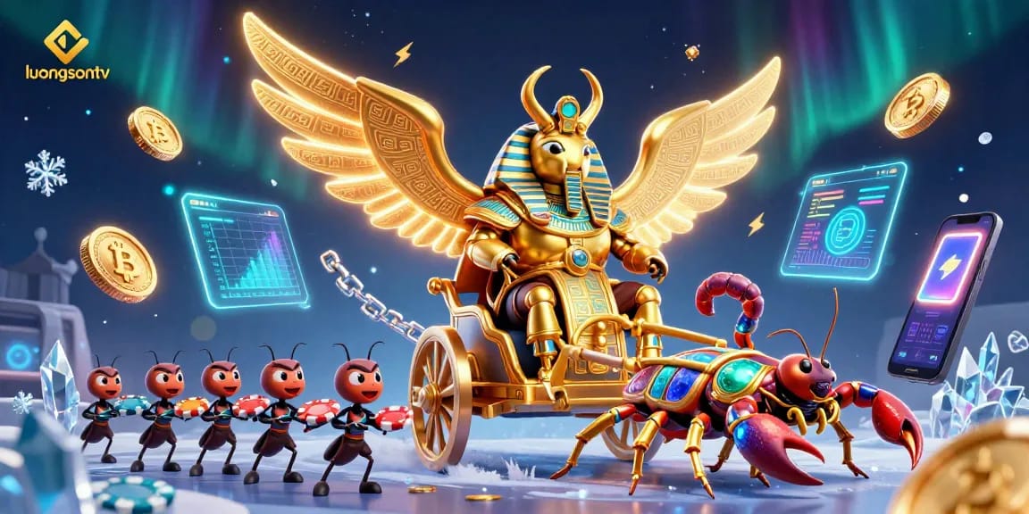 Experience thrilling betting with luongsontv's dynamic 3D casino scene full of action.