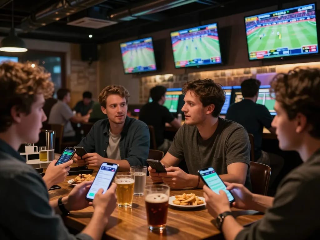 Placing bets with confidence on cầu iwin during live sports events at a vibrant sports bar