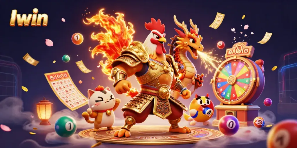 Iwin transforms the gaming experience with dynamic lottery and casino-themed elements.