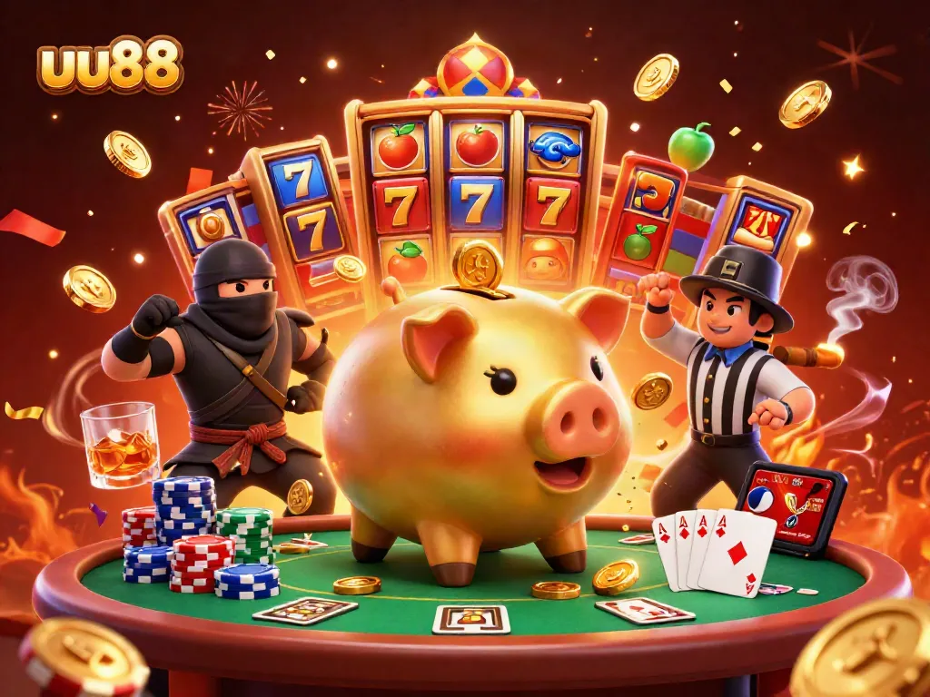 Experience thrilling gameplay with uu88's incredible slot machines and dynamic casino elements.