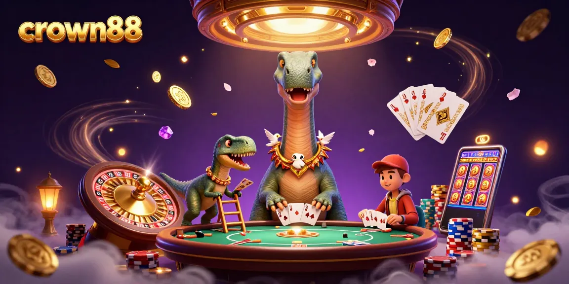 Engage with crown88's vibrant casino scene featuring dynamic gaming elements, slots, and action-packed gameplay!