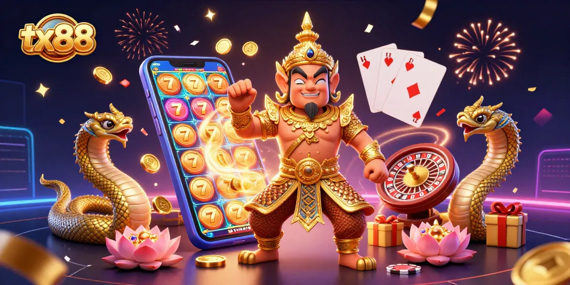 Engage with tx88's vibrant casino world where excitement meets adventure in immersive gaming.
