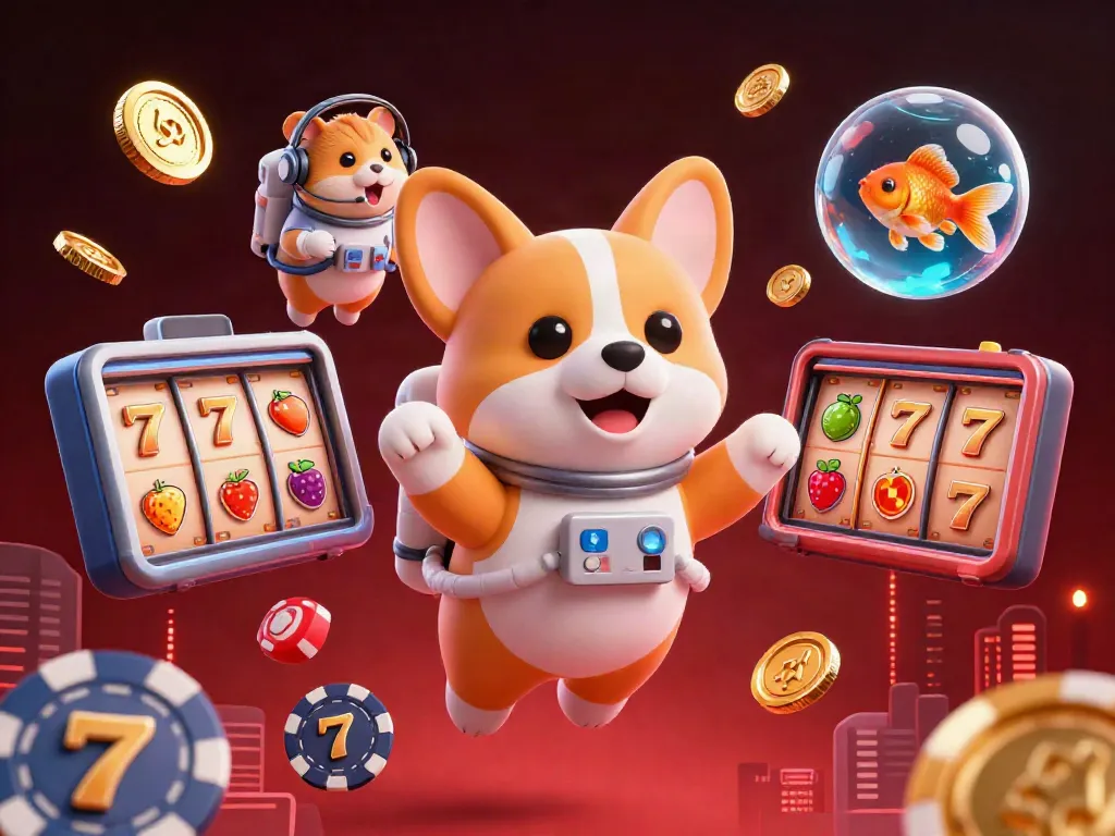 Engage in gameplay at the aus88 casino with a fun-themed 3D floating astronaut scene featuring vibrant slots.