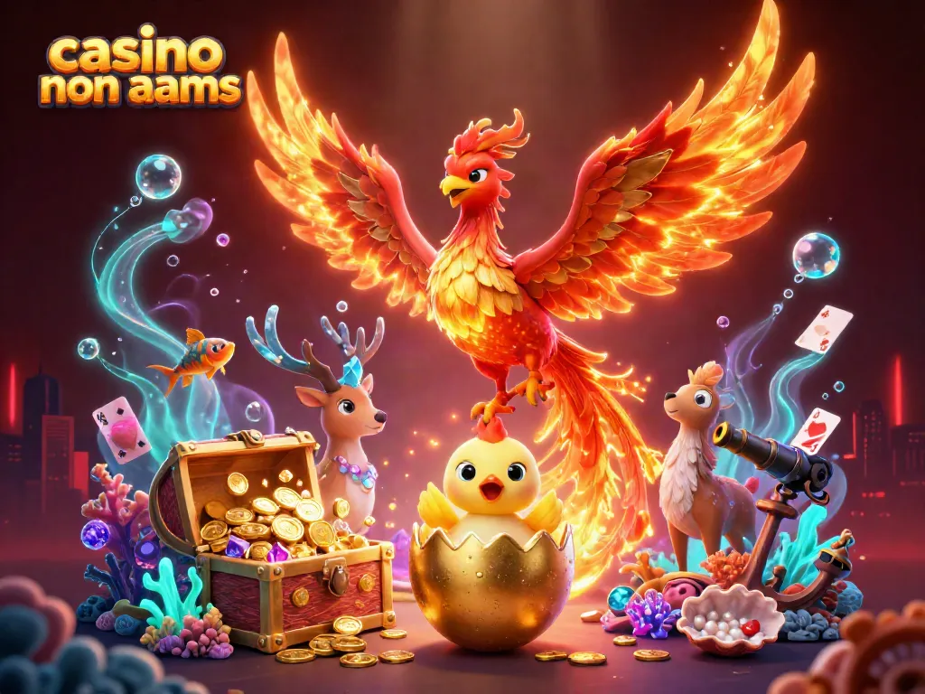 Scopri i casino non AAMS con colori vivaci e dettagli straordinari, simboli e azioni coinvolgenti.