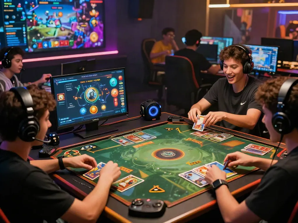 Players enjoying hitclub online gaming with vibrant graphics and engaging atmosphere.