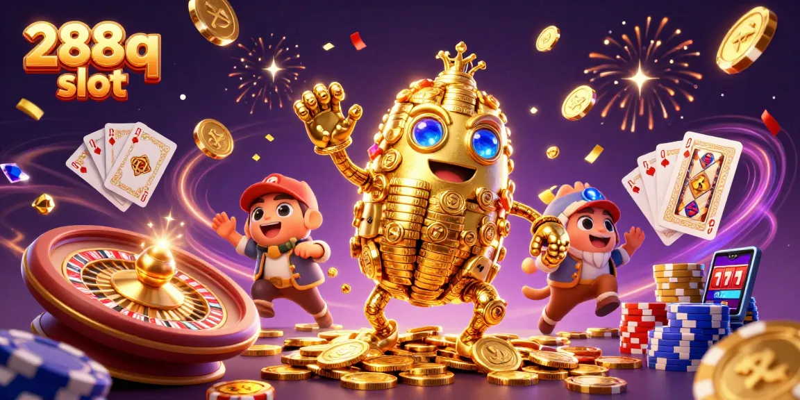 Jogue no 288q slot com personagens únicos e elementos de cassino em ação inesperada.