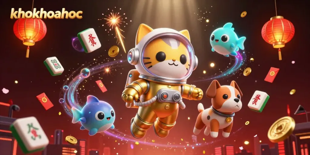 Engage in exciting gameplay with khokhoahoc featuring a space-themed casino adventure.