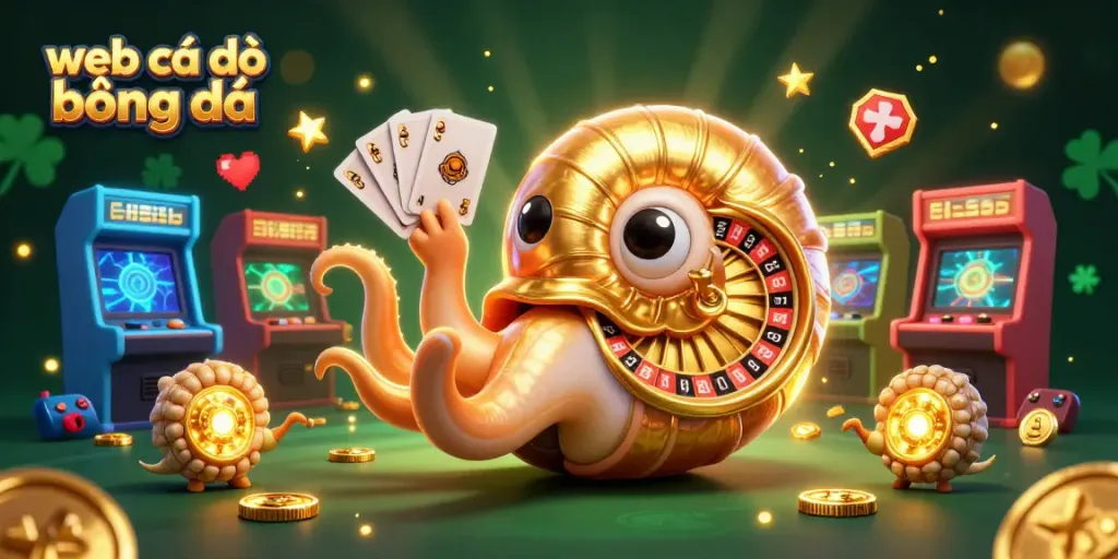 Trải nghiệm web cá độ bóng đá với hình ảnh 3D sống động của nautilus cổ đại và trò chơi sôi động.