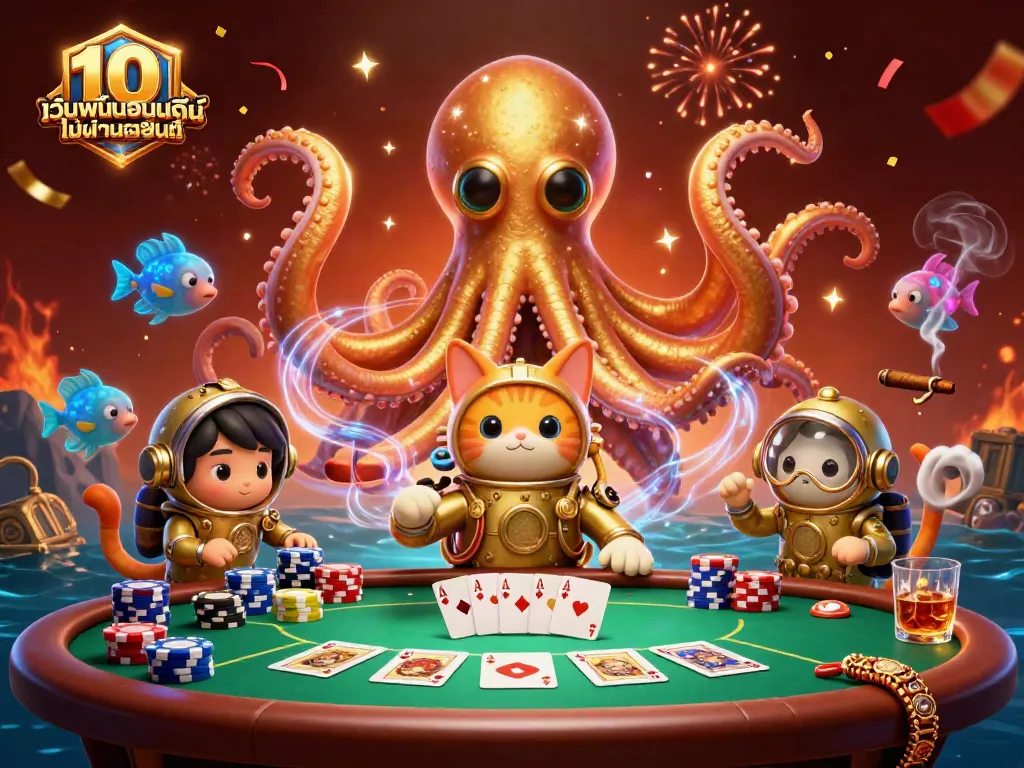 เข้าร่วม 10 อันดับ เว็บพนันออนไลน์ ไม่ผ่านเอเย่นต์ เพลิดเพลินกับเกมสล็อตที่ดีที่สุดด้วยบรรยากาศสุดมันส์