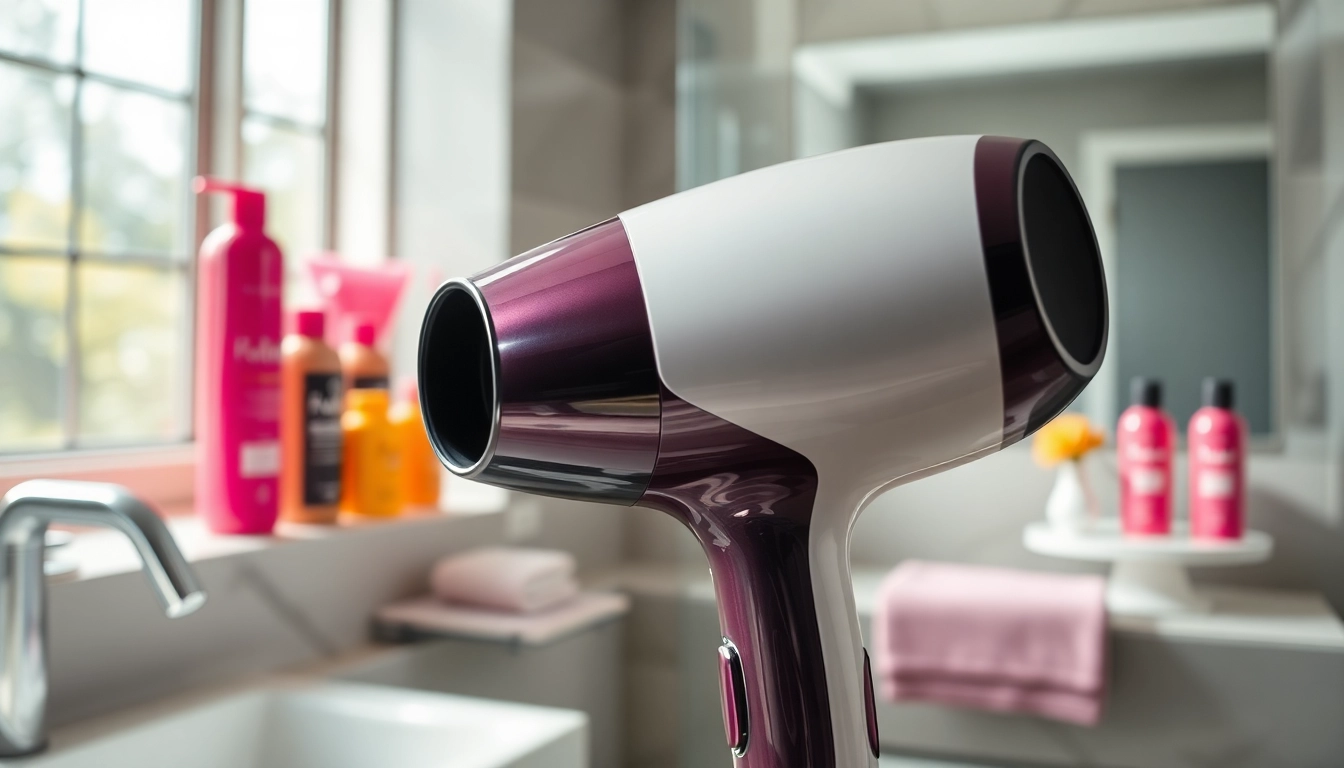 Maximize styling efficiency with the Ionic blow dryer featuring a sleek design and advanced features.