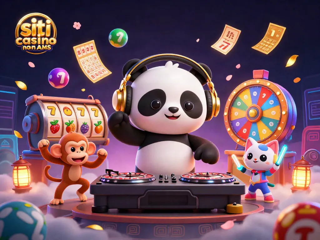 Siti casino non AAMS: Festeggia con un DJ panda e un'affascinante scena di giochi