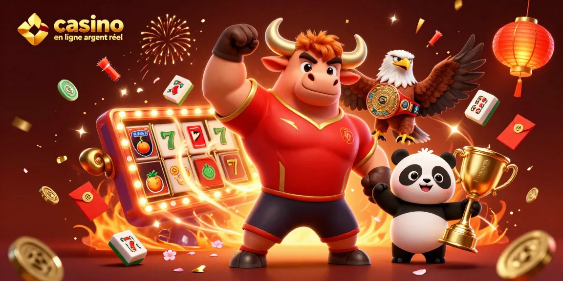 Jouer sur un casino en ligne argent réel et gagner avec des machines à sous animées et des personnages joyeux.