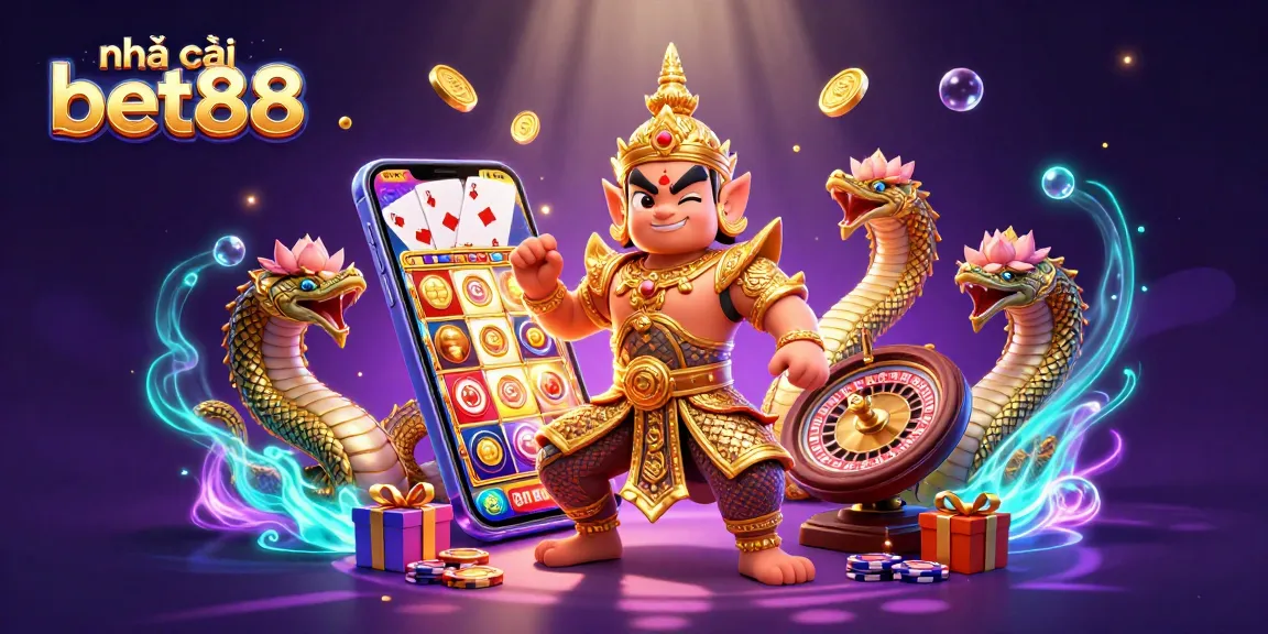 Experience thrilling games with nhà cái bet88 featuring vibrant casino action and dynamic slot games.