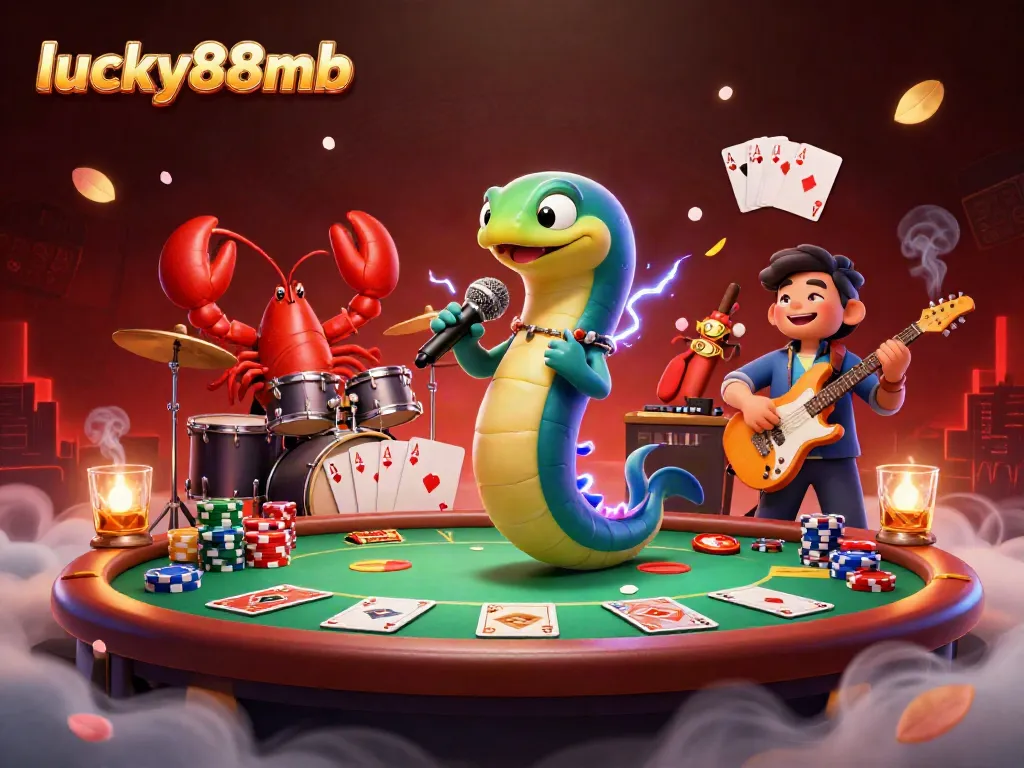 Engage with the lively underwater casino scene at lucky88mb featuring dynamic characters and gambling elements.