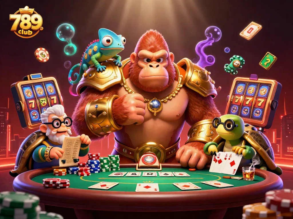 Engage in exciting gameplay with 789club featuring thrilling casino elements and vibrant characters.