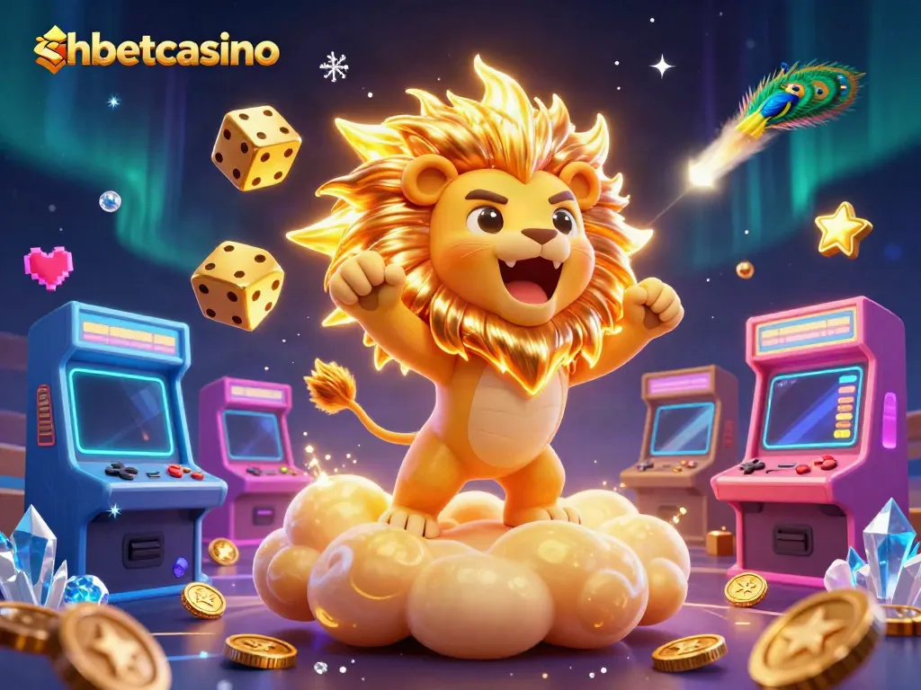 Experience the thrill of shbetcasino with vibrant 3D casino characters and game elements.