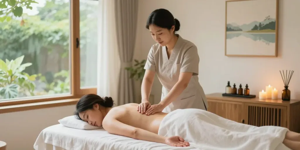 Experience soothing 수원출장안마 session with a professional therapist in a calming home environment.