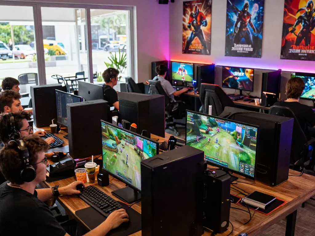 Players enjoying an online gaming session at Bro138, showcasing excitement and community.