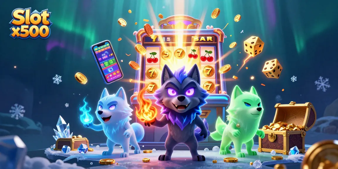 Experience the thrilling Slot x500 with a dynamic jackpot scene and captivating characters.